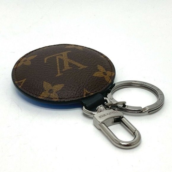 AUTHENTIC LOUIS VUITTON M68307 Monogram Porte Crepadid charm Key Holder Brown x - Picture 5 of 8